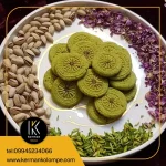 کلمپه سکویا مغزدار پسته ای