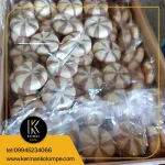 کلمپه گرد دورنگ