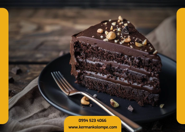 پخت کیک شکلاتی در خانه
